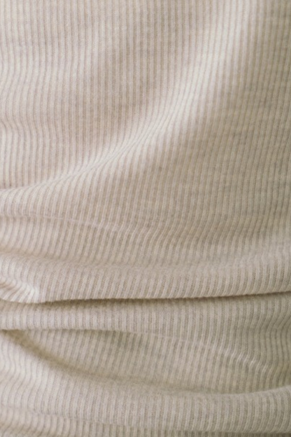 Layered sheer long tee