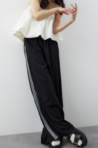 Sideline wide jersey pants