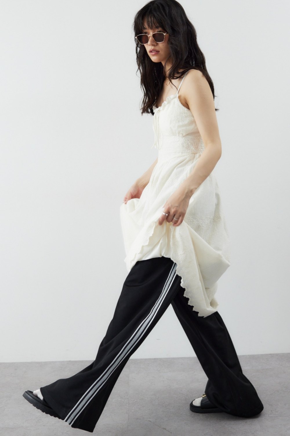 Sideline wide jersey pants