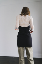 Halter neck knit tops