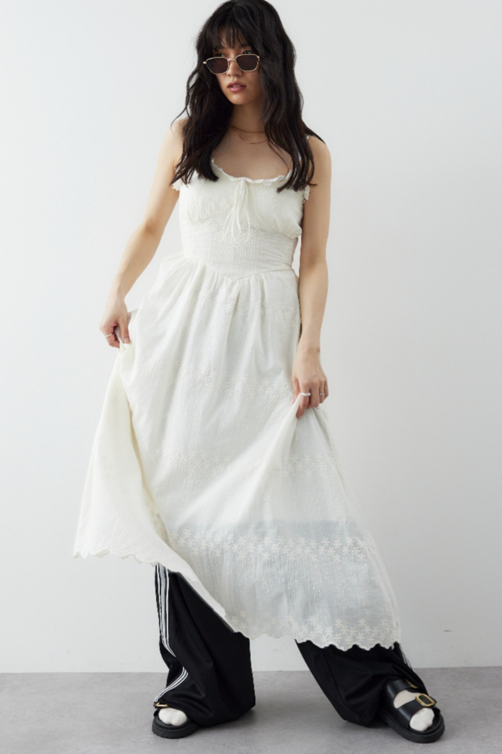 Sideline wide jersey pants