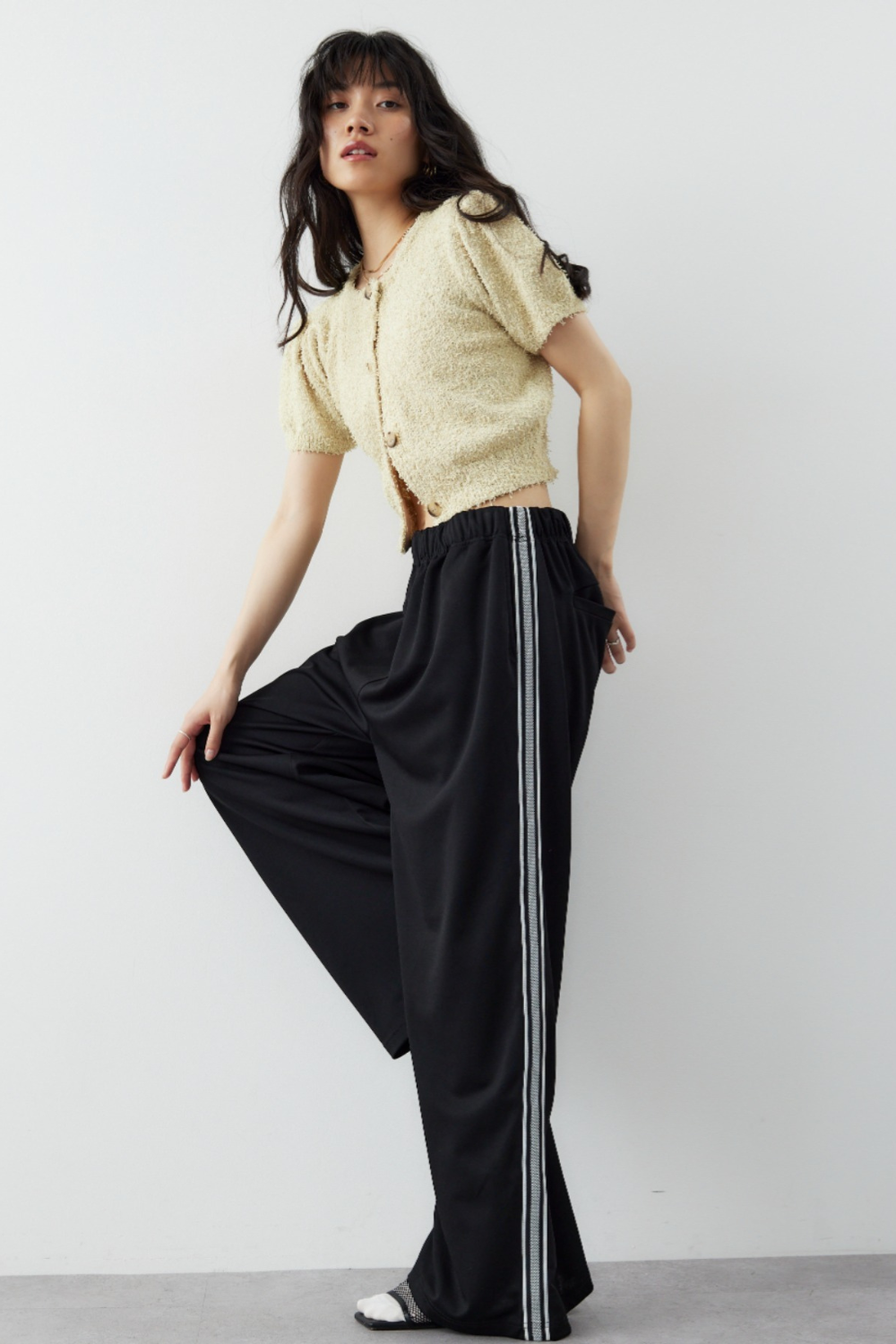 Sideline wide jersey pants