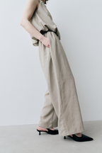Sheer gathered pants
