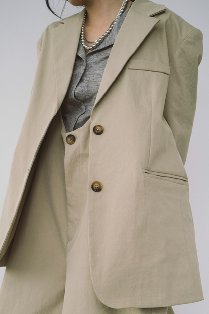 Oversize tailored jacket