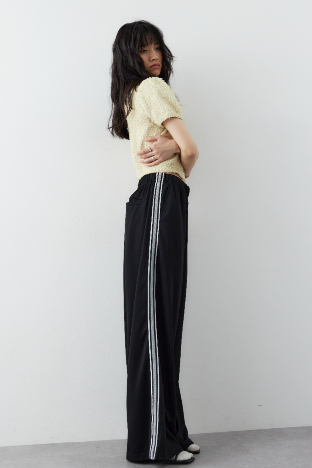 Sideline wide jersey pants