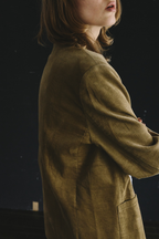 Corduroy tailored jacket