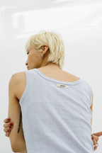 Eyelet tank top