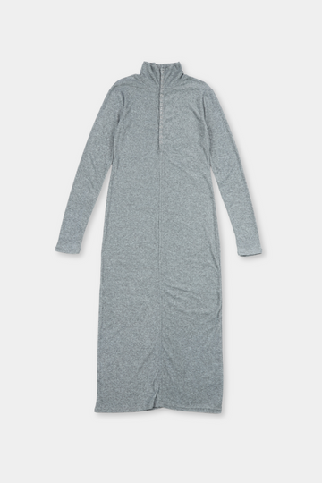 High neck pile long dress – HANNE ONLINE SHOP