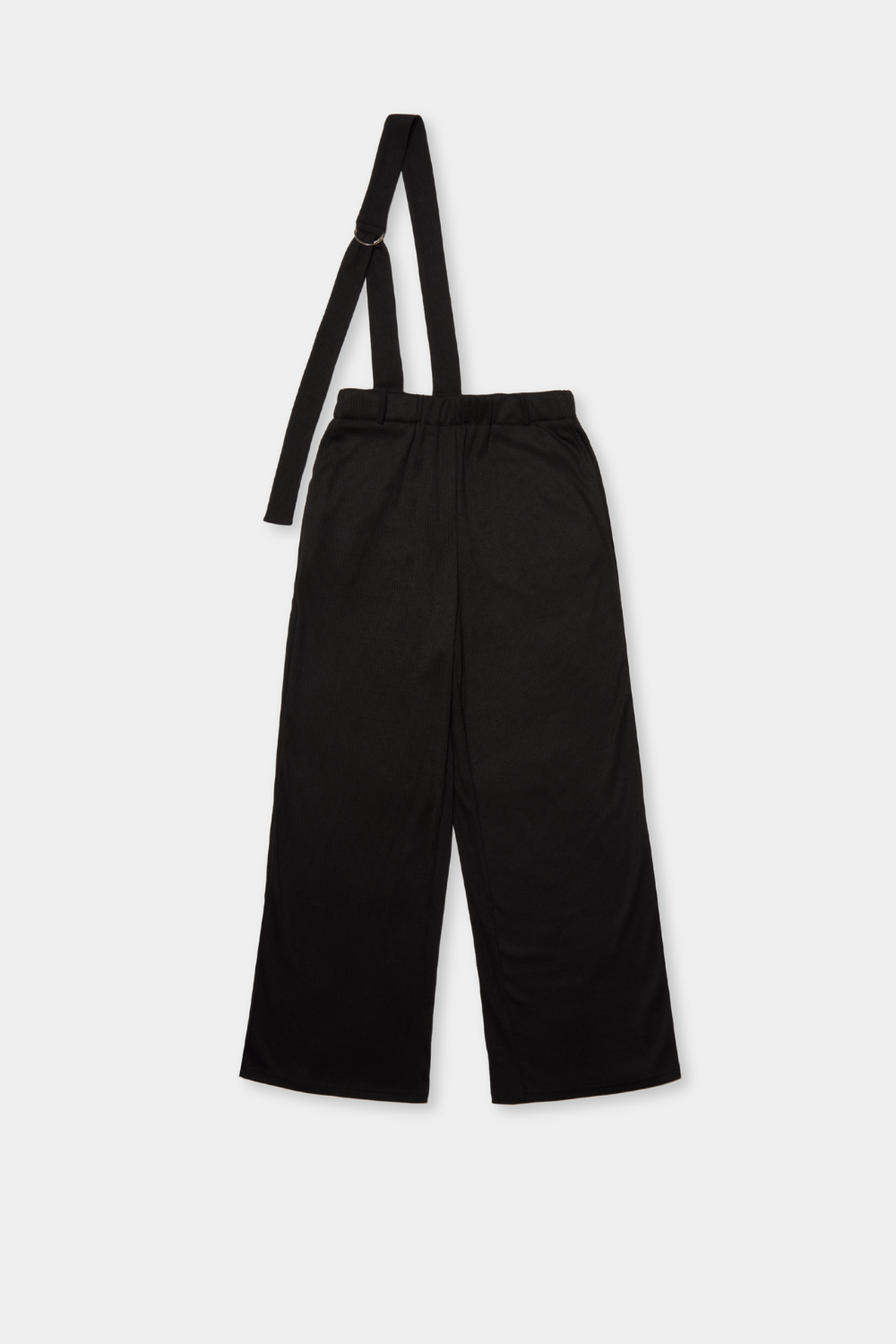 Shoulder belt rib pants