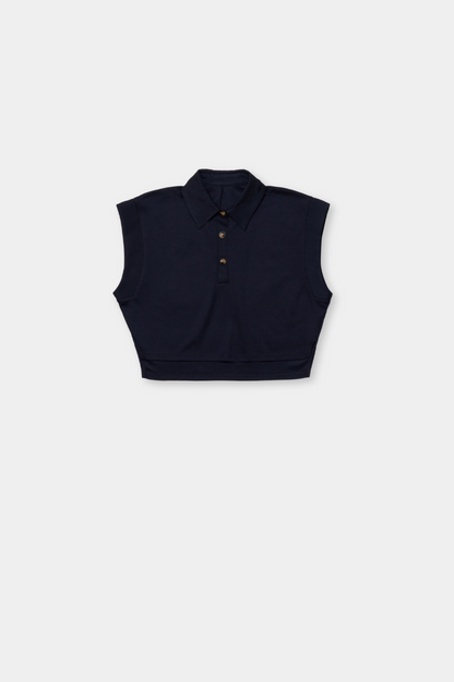 Polo collar compact TEE