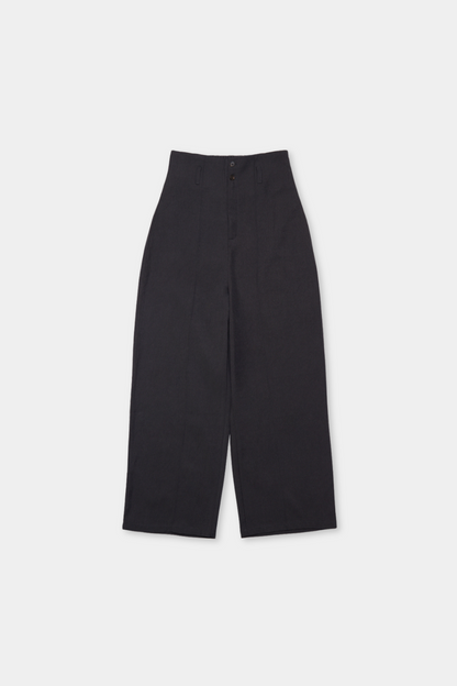 Pintuck high waist pants