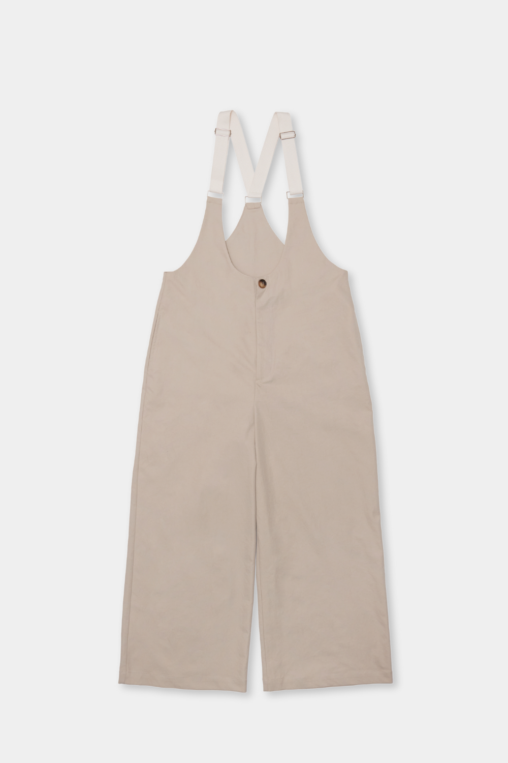 Suspender wide pants