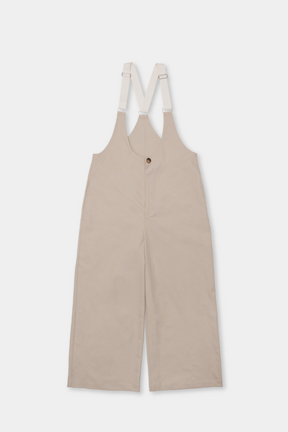 Suspender wide pants