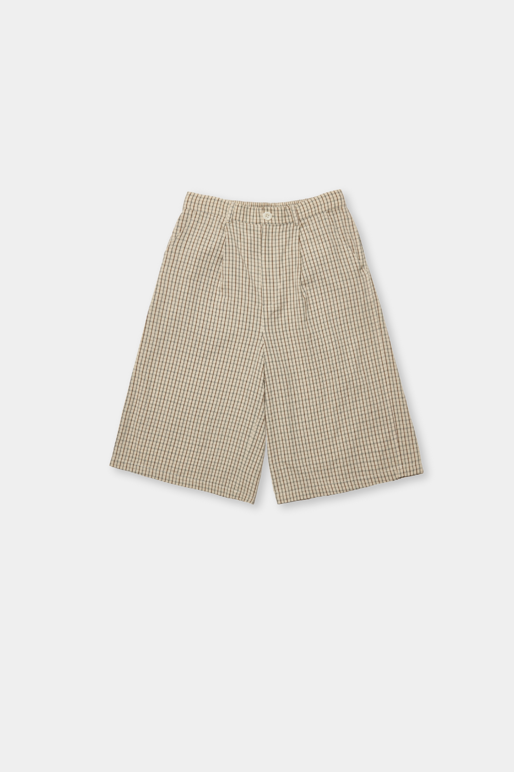 【Collaboration】Classic check bermuda pants