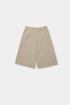 【Collaboration】Classic check bermuda pants