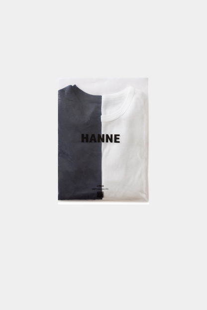 2Pack sheer half-sleeve tee