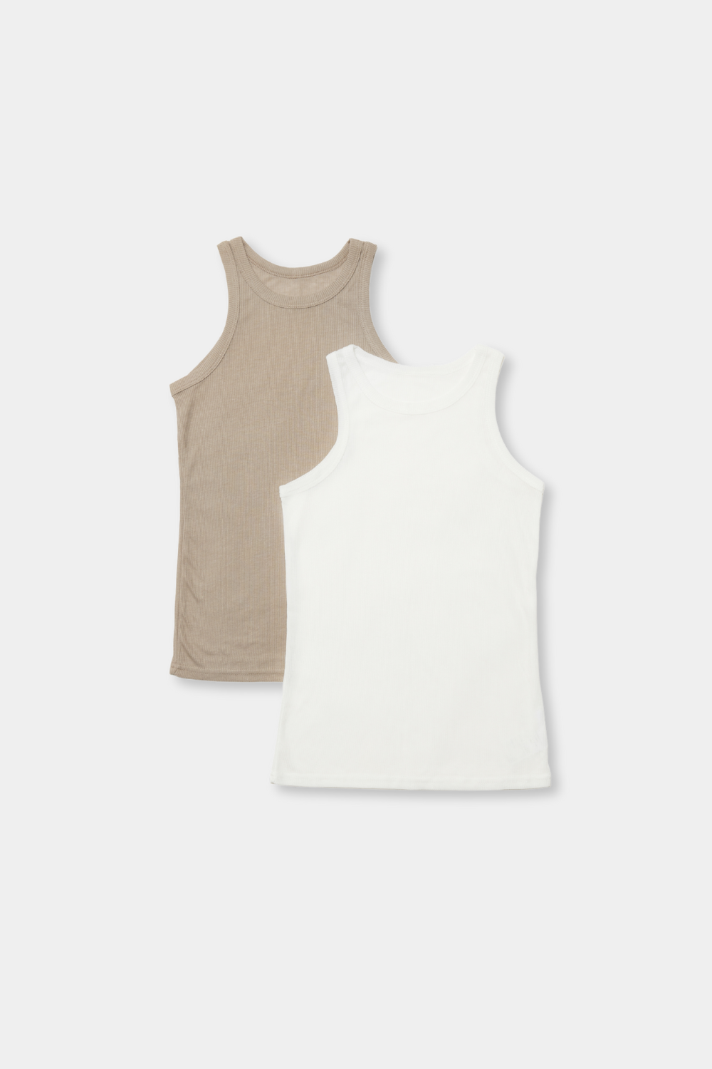 2Pack sheer rib tank top