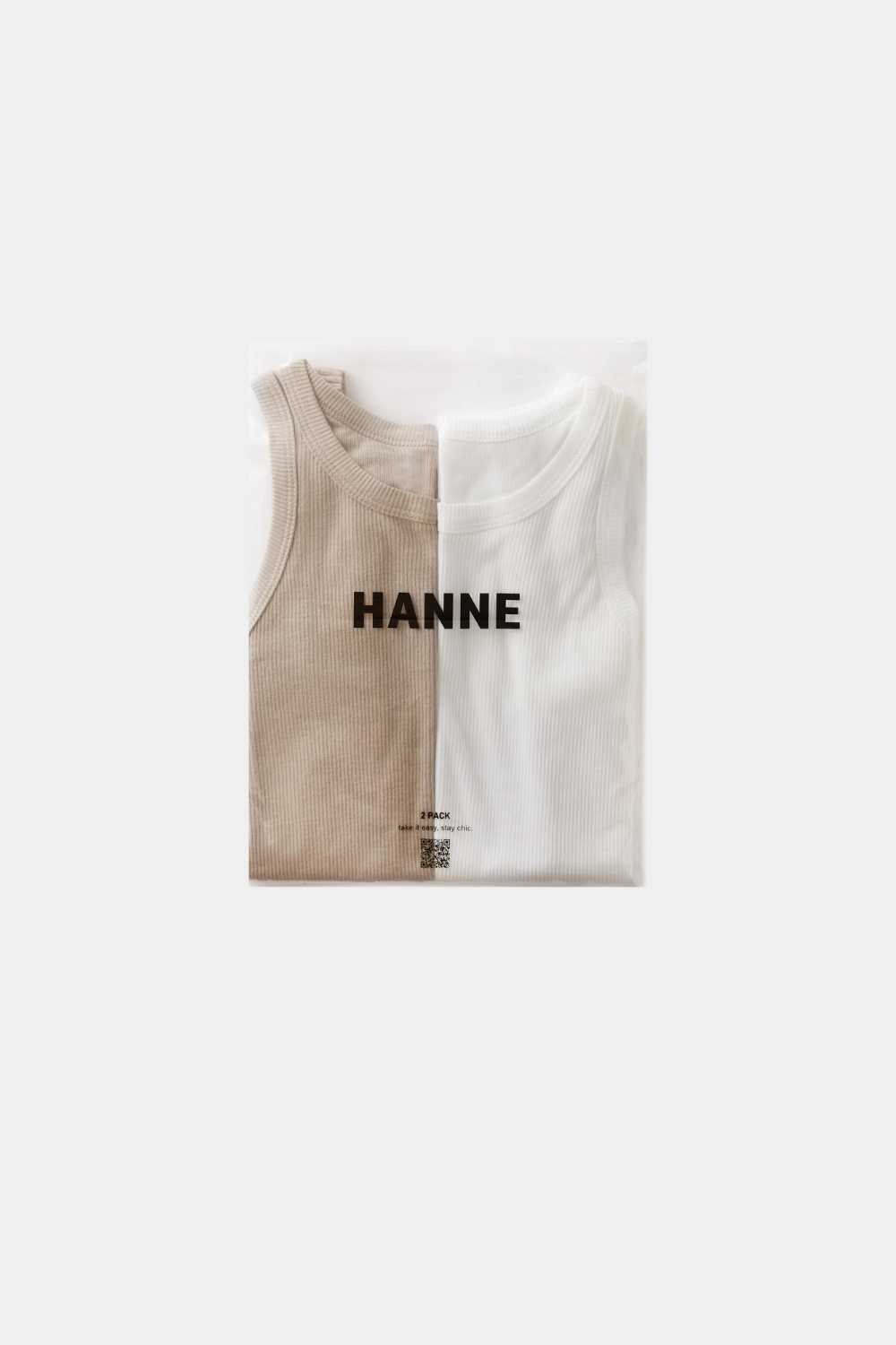 2Pack sheer rib tank top