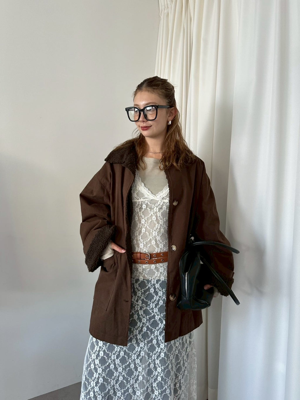 Halter neck lace dress