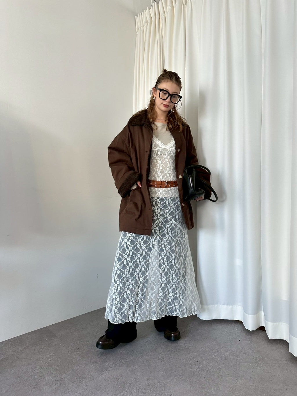 Halter neck lace dress