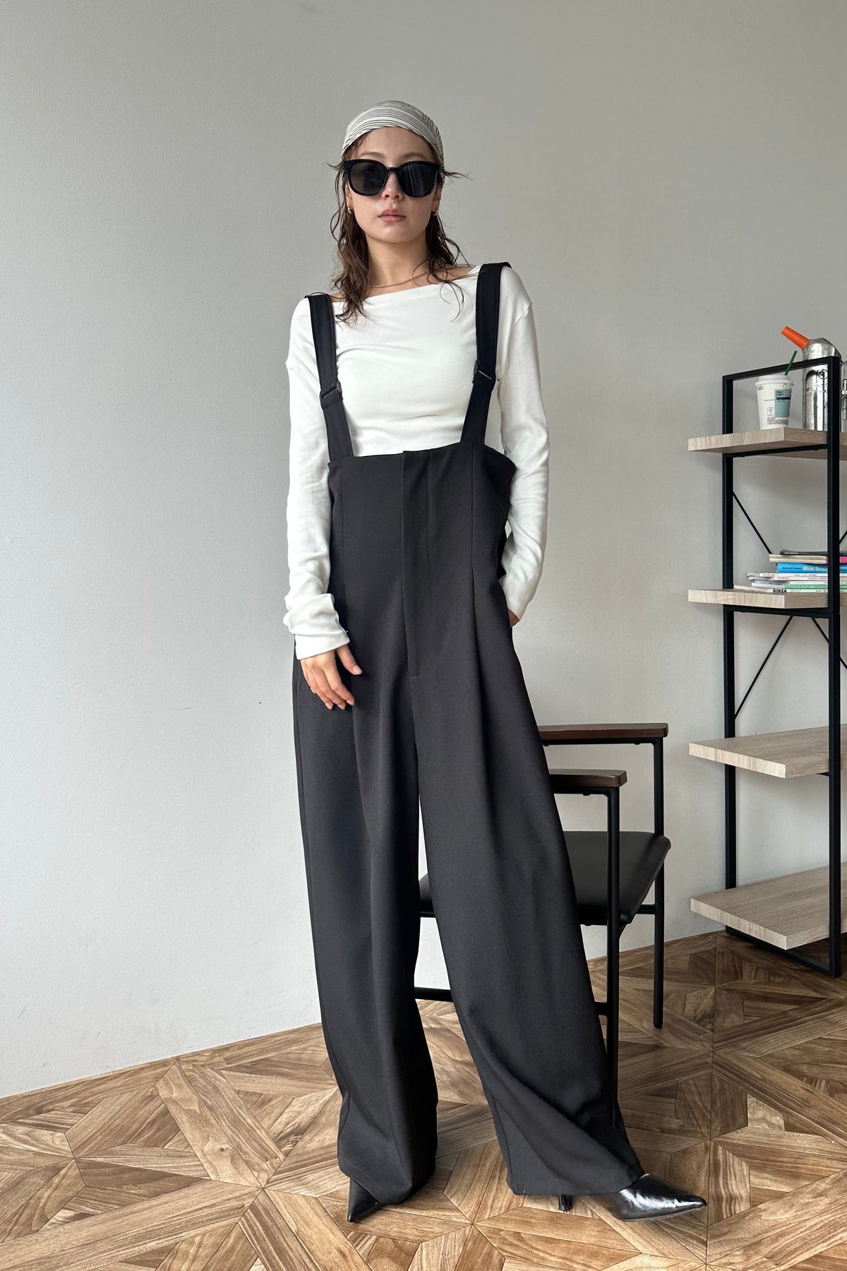 Suspenders trousers