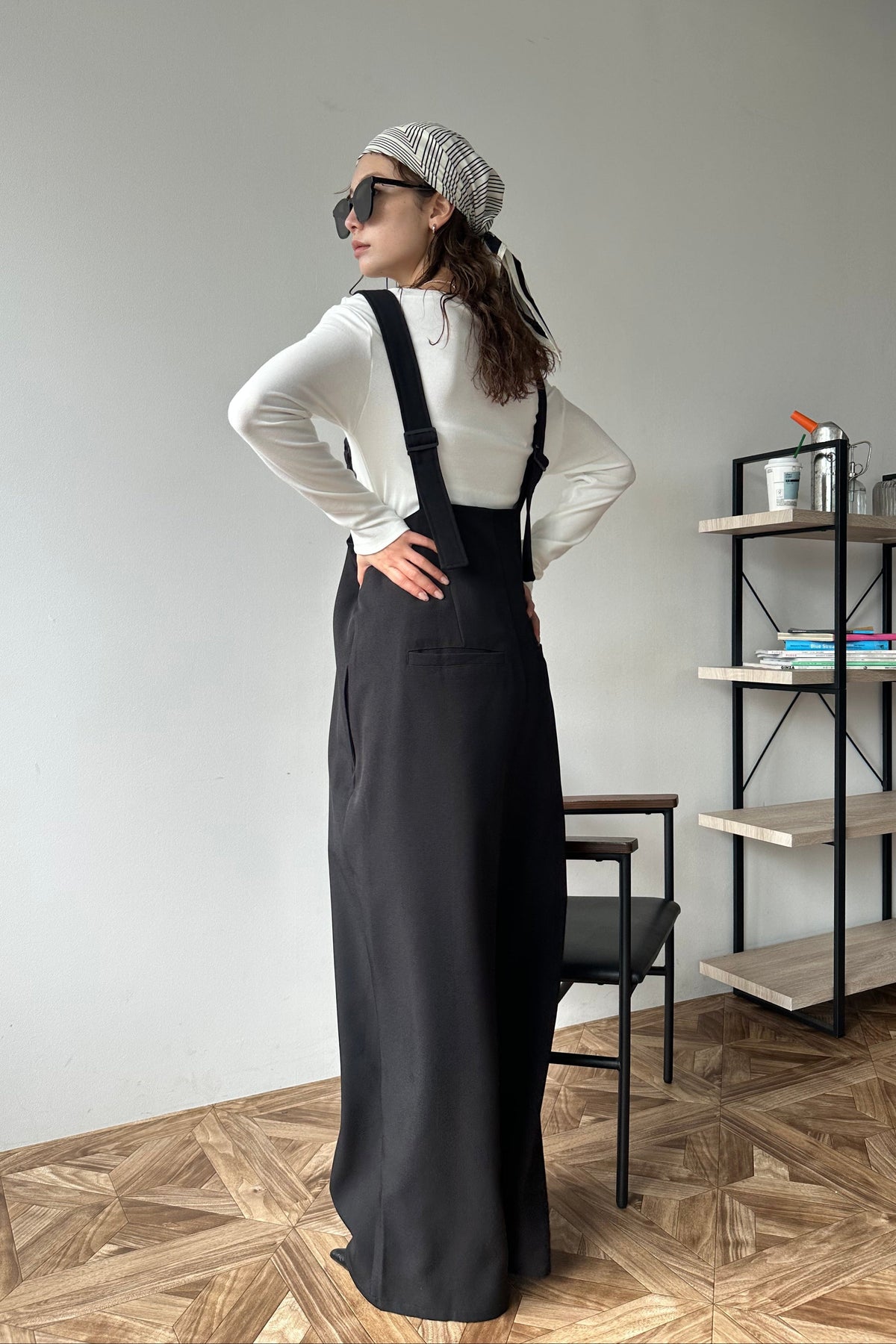 Suspenders trousers