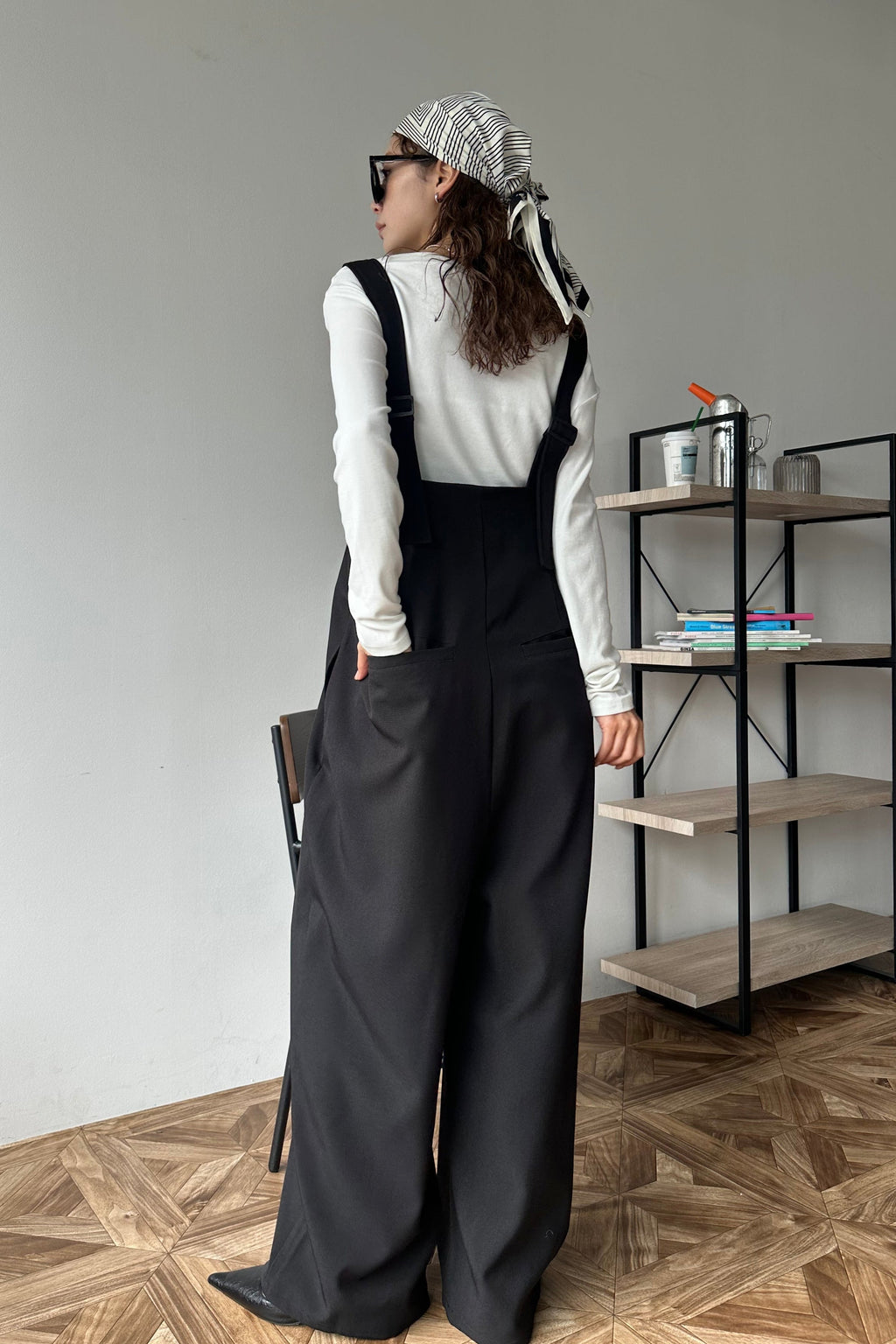 Suspenders trousers