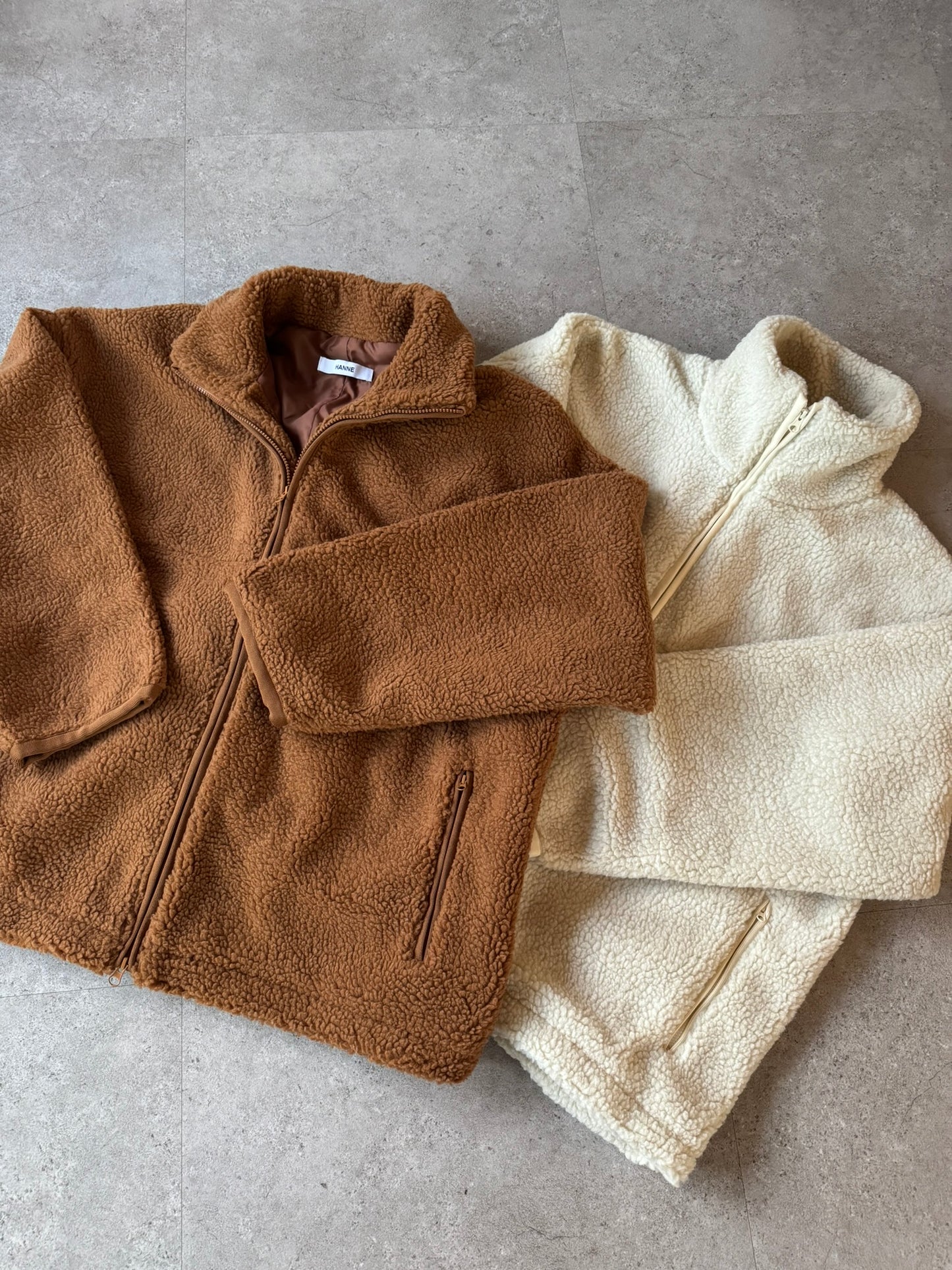 【予約】Stand collar boa blouson