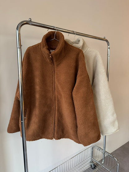 【予約】Stand collar boa blouson