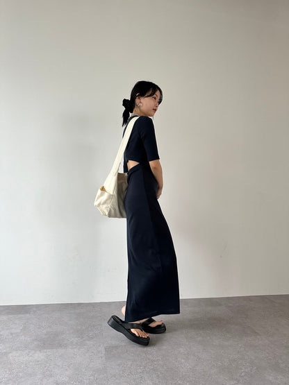 Back cut design dress