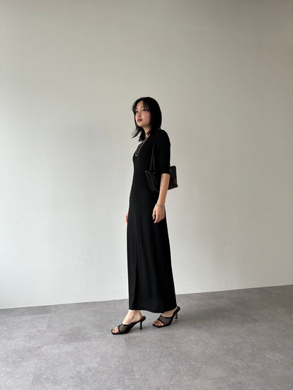 Back cut design dress