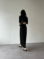 Back cut design dress