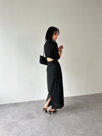Back cut design dress
