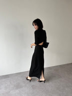 Back cut design dress