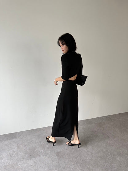 Back cut design dress